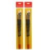 Princeton Snap! Brush Set No. 4, Natural Bristles, Long Handle Acrylic & Oil Paintbrush, Multicolor, 3 Per Set, 2 Sets
