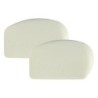 Princeton Catalyst Tool Wedge, Silicone, Mixed Media Paintbrush, White, Size 6, Pack of 2
