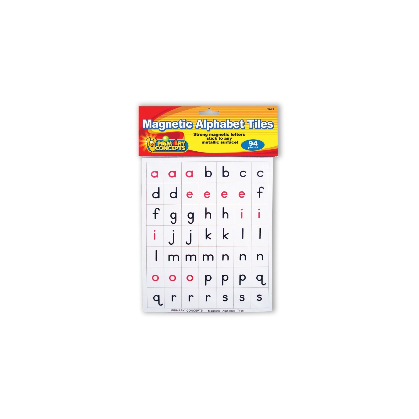 Primary Concepts™ Magnetic Alphabet Tiles