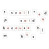 Primary Concepts™ Student Letter Tiles, 45 Pieces