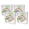 Primary Concepts™ Letter Formation Sand Tray, 8" x 8", Pack of 4
