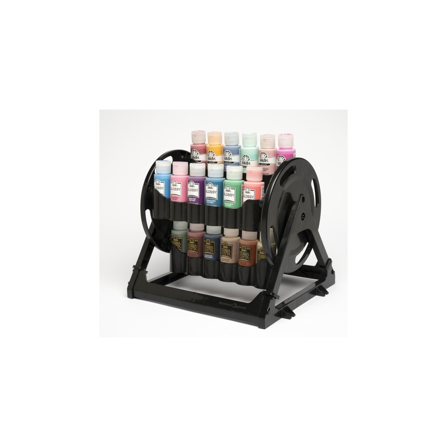 Plaid Rotational Paint Organizer, Holds 24 Pieces