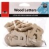 Plaid Fun Font Letter Pack, 36 Pieces