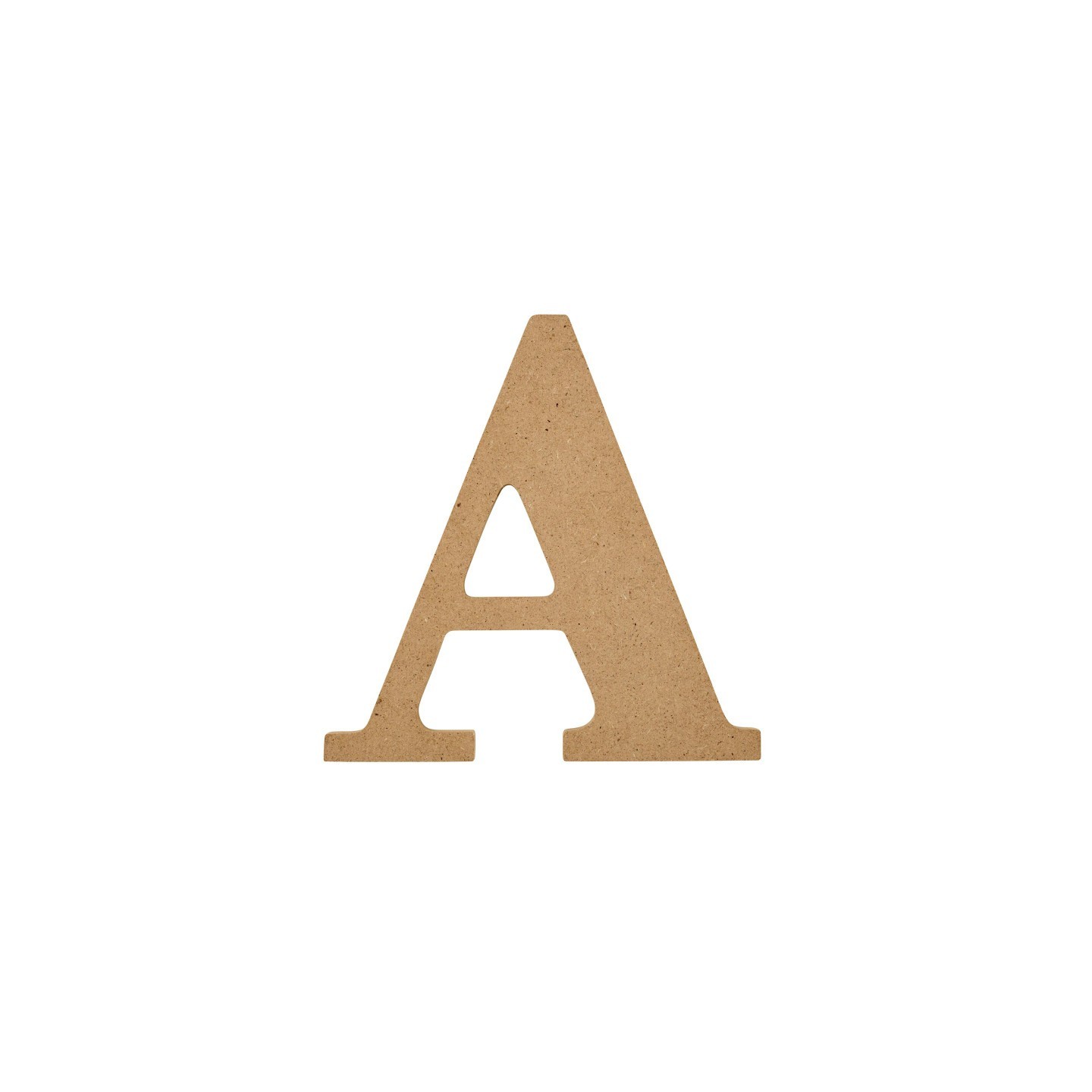 Plaid MDF Letter, A, 5 Inch