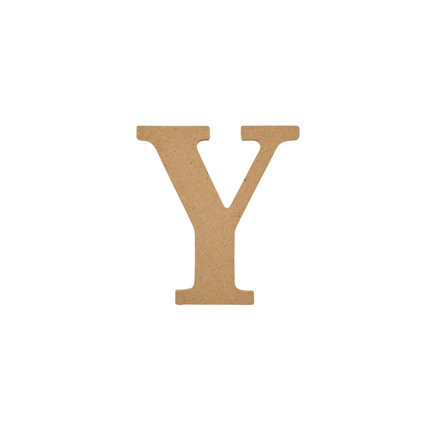 Plaid MDF Letter, Y, 5 Inch