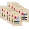 Plaid Wood Plaque, Rectangle, 7.25" x 5", Pack of 12
