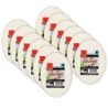 Plaid Wood Plaque, Oval, 7.25" x 5", Pack of 12