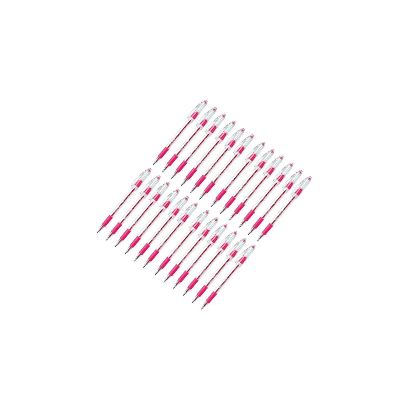 Pentel® R.S.V.P.® Ballpoint Pen, Fine Point, Pink, Pack of 24