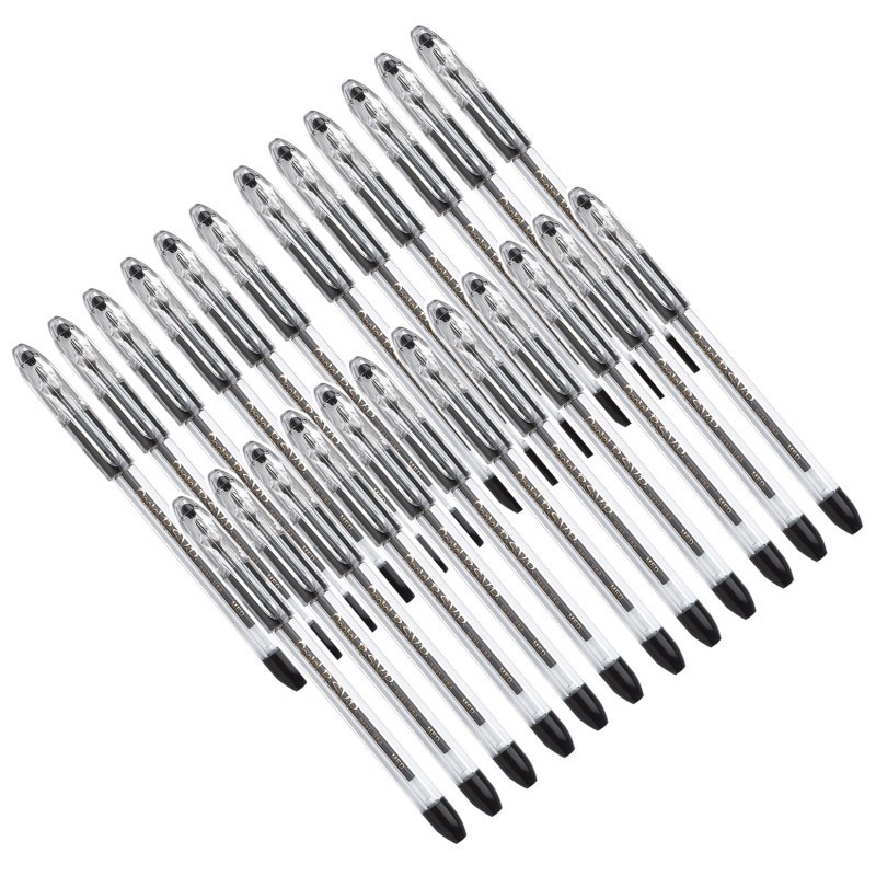 Pentel® R.S.V.P.® Ballpoint Pen, Medium Point, Black, Pack of 24