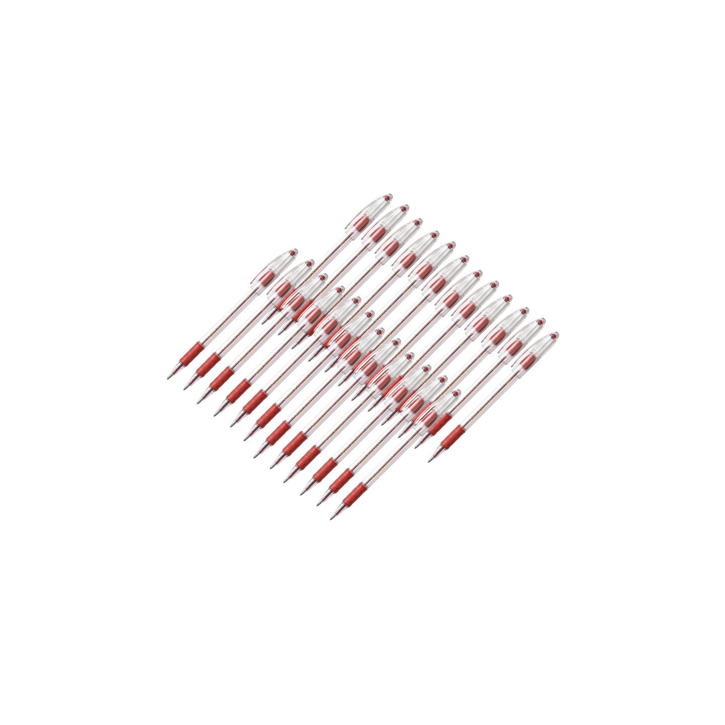 Pentel® R.S.V.P.® Ballpoint Pen, Medium Point, Red, Pack of 24