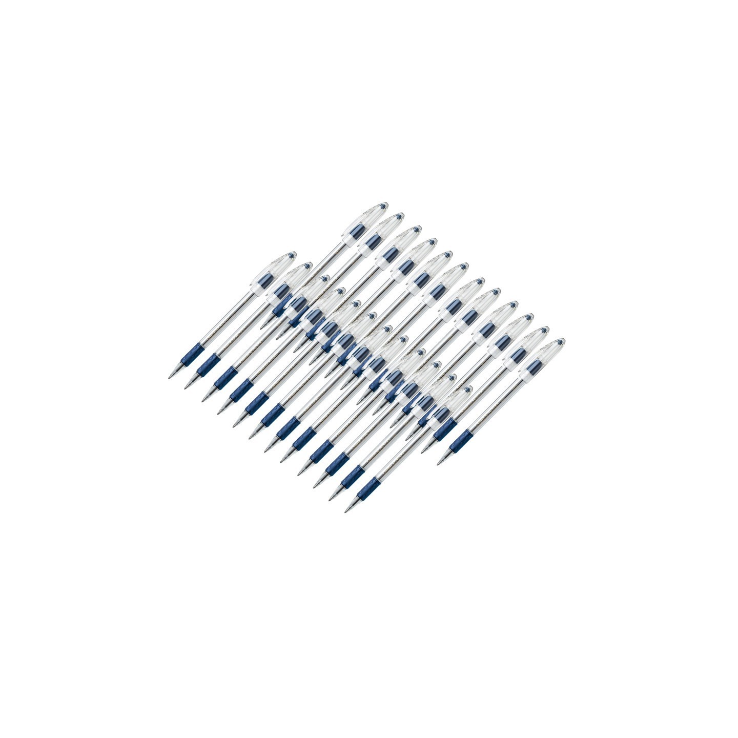 Pentel® R.S.V.P.® Ballpoint Pen, Medium Point, Blue, Pack of 24