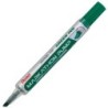 Pentel® Markathon Pump Permanent Marker, Chisel Tip, Green Ink, 1 Dozen