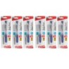 Pentel® Twist-Erase Click Mechanical Pencil (0.7mm) Clear Barrel, 1-Pack with Lead & 2 Erasers, Pack of 6