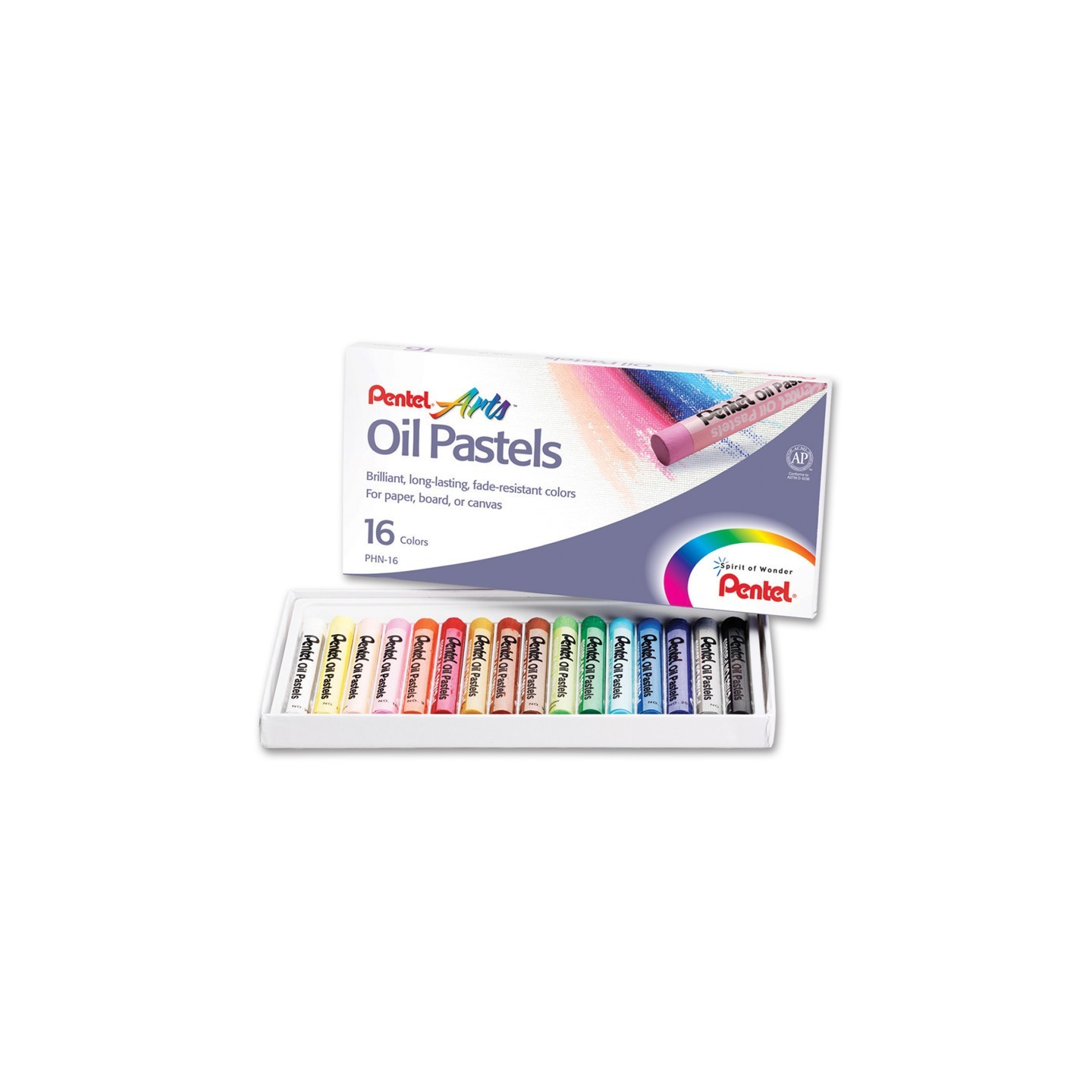 Pentel® Oil Pastels, 16 count