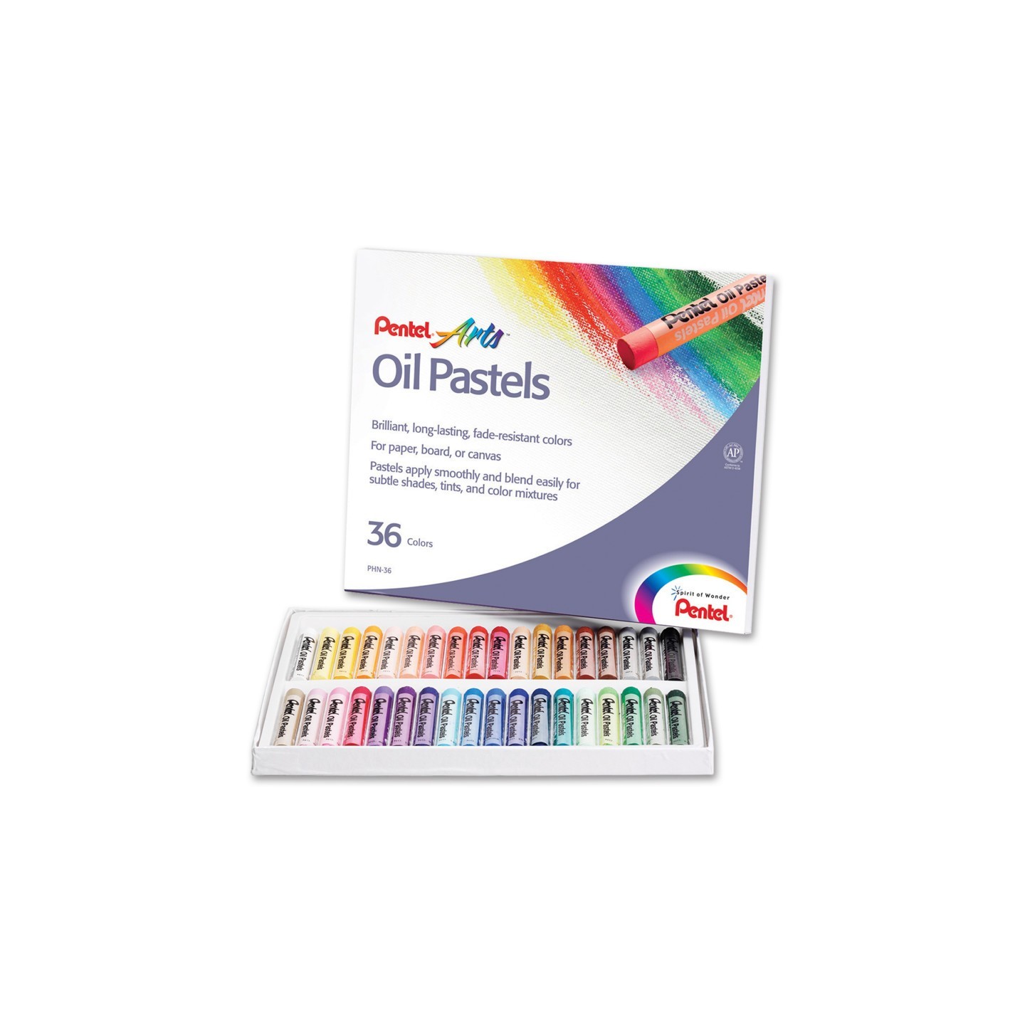 Pentel® Oil Pastels, 36 count