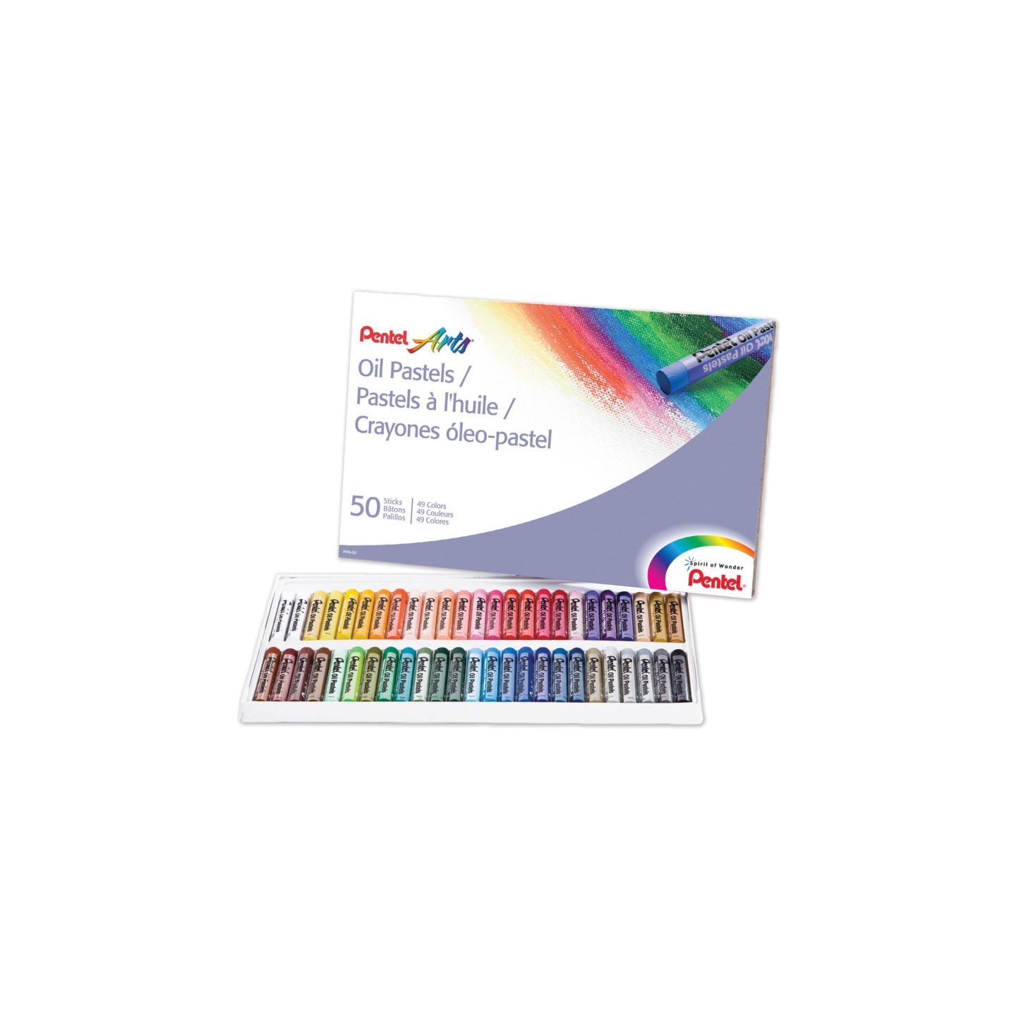 Pentel® Oil Pastels, 50 Count