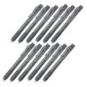 Pentel® Clic Eraser Grip, Black Barrel, Pack of 12