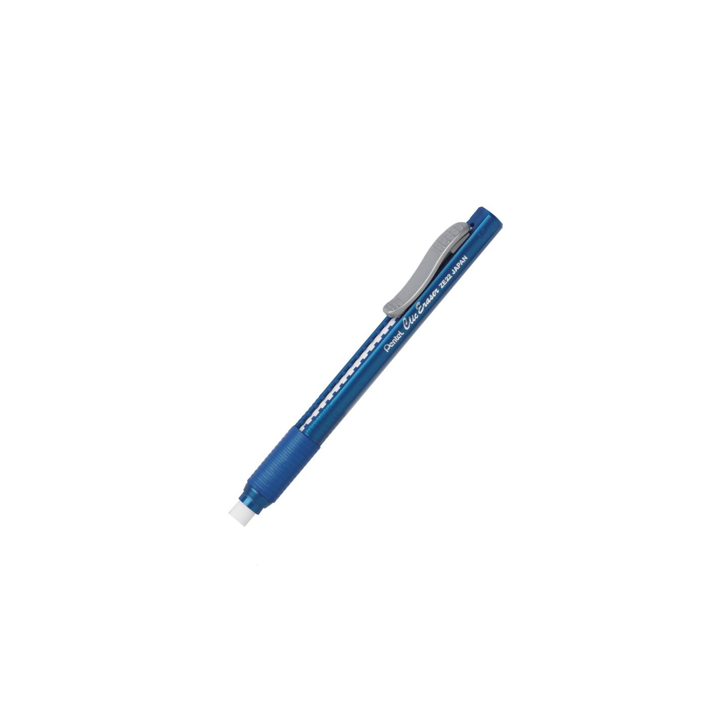 Pentel® Clic Eraser Grip, Blue Barrel