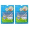 Perler™ Large Clear Pegboards, 4 Per Pack, 2 Packs