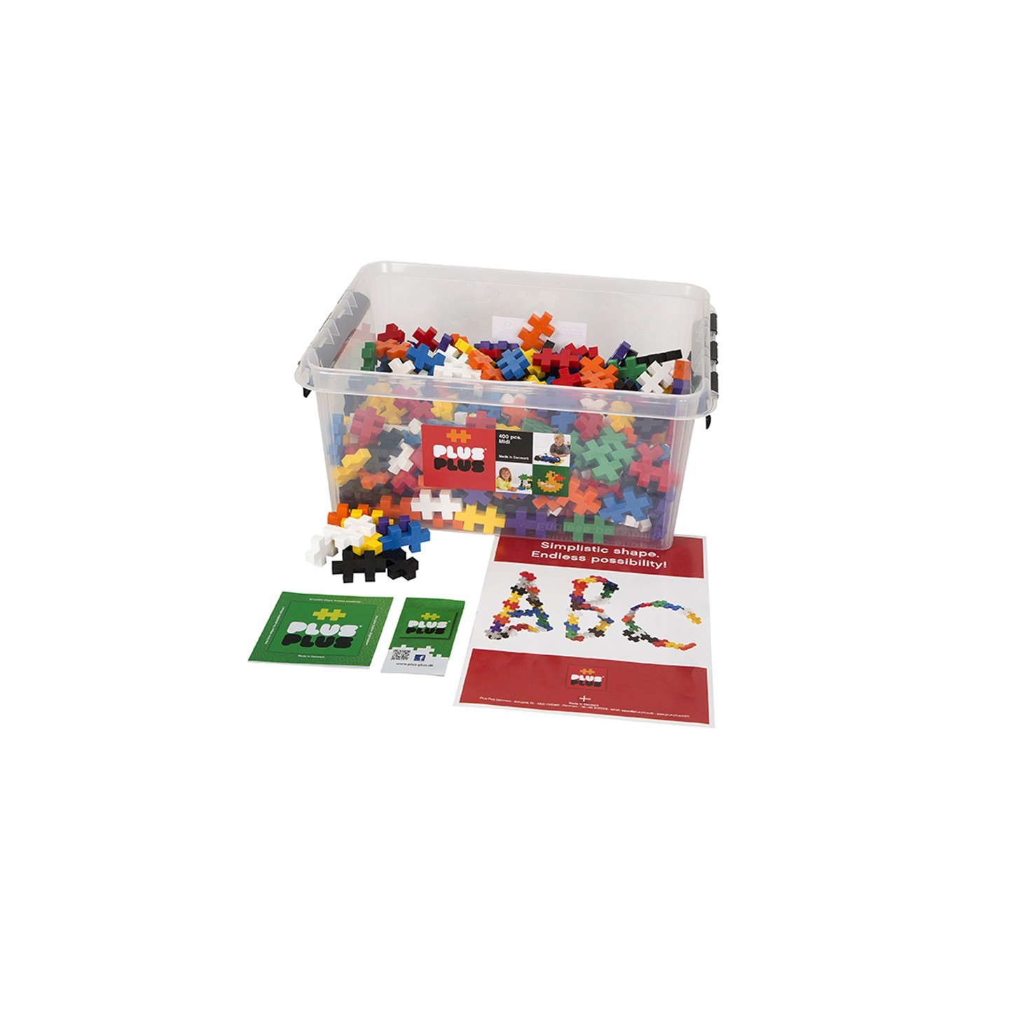 Plus-Plus® Building Blocks Big Set, 400-Piece Tub