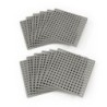 Plus-Plus® Building Blocks Baseplates, Classroom Pack, Gray, Set of 12