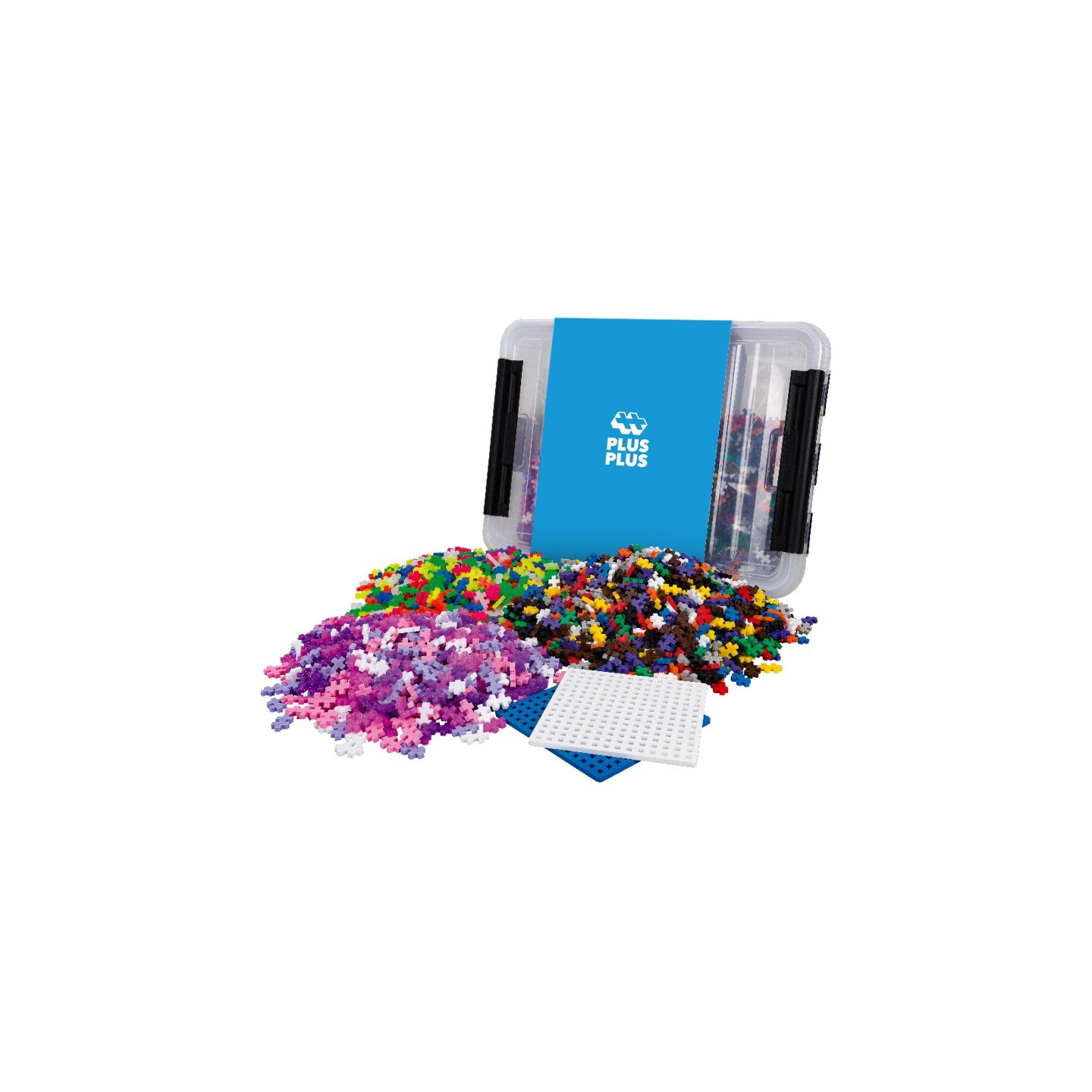 Plus-Plus® Plus-Plus® 2400-Piece Tub with 2 Baseplates