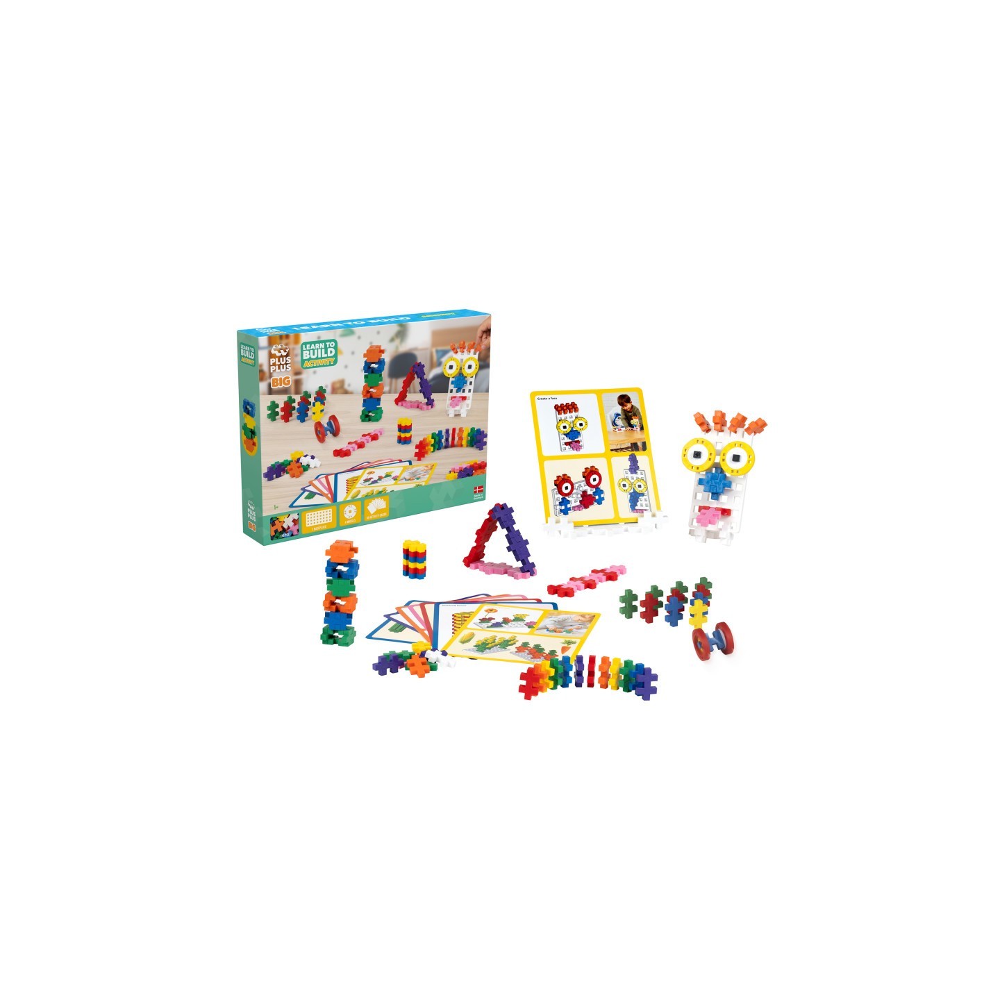 Plus-Plus® Plus-Plus® Learn to Build BIG Activity Set