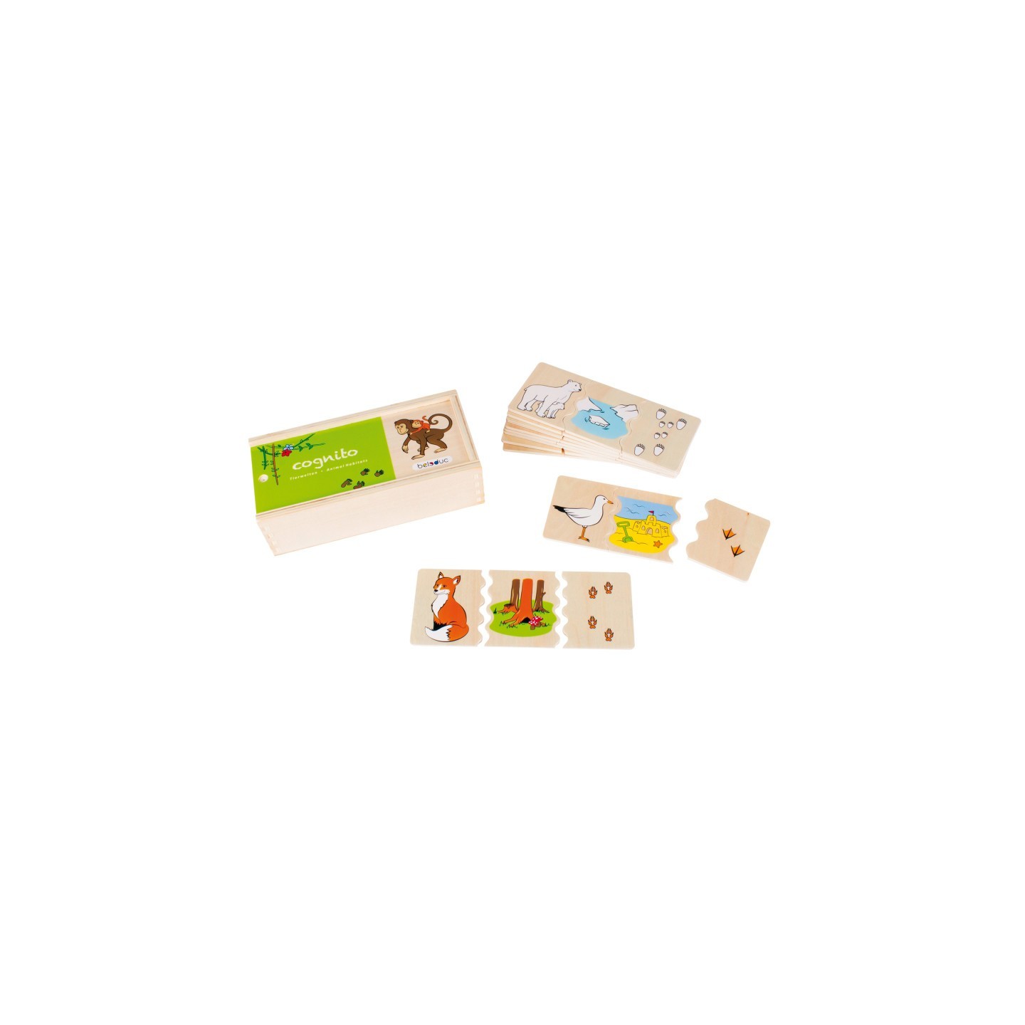 Beleduc Cognito Animal Habitats Puzzle