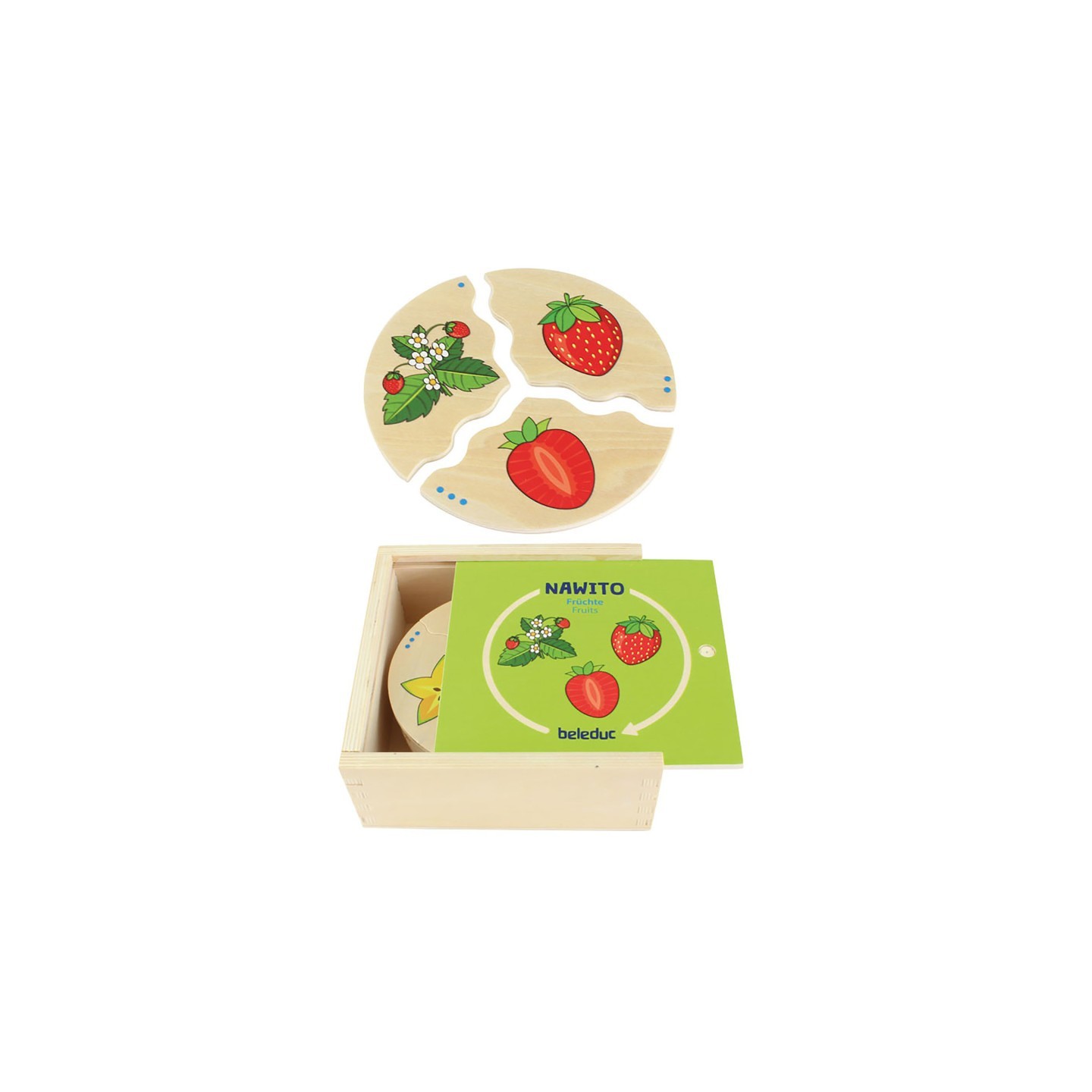 Beleduc Nawito Fruits Puzzle