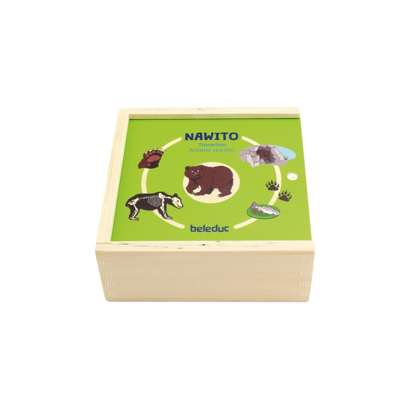 Beleduc Nawito Animal Species Puzzles