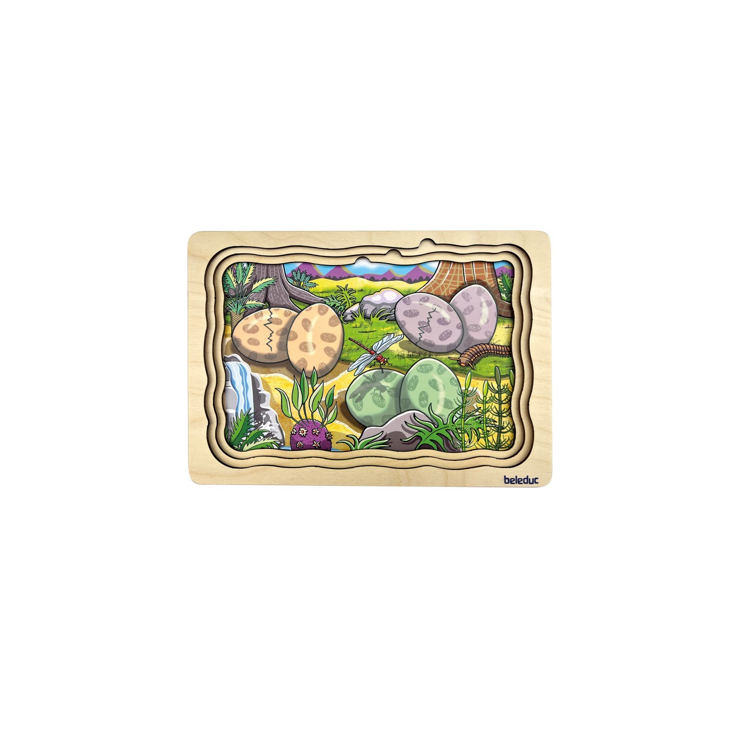 Beleduc Layer Puzzle, Dino