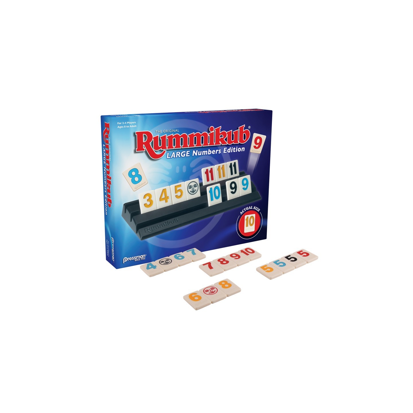 Pressman Large Number Rummikub Game