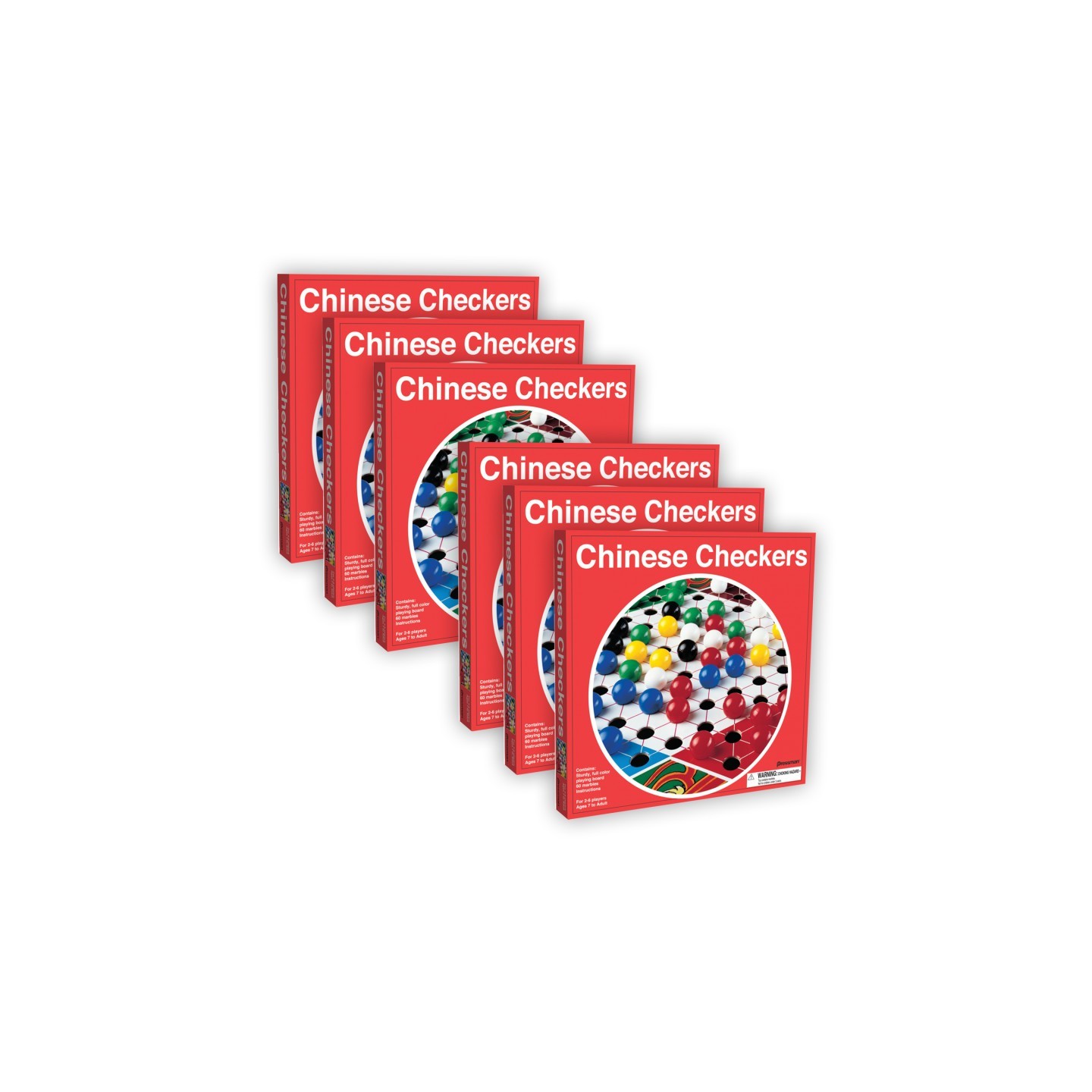 Pressman Chinese Checkers, Pack of 6