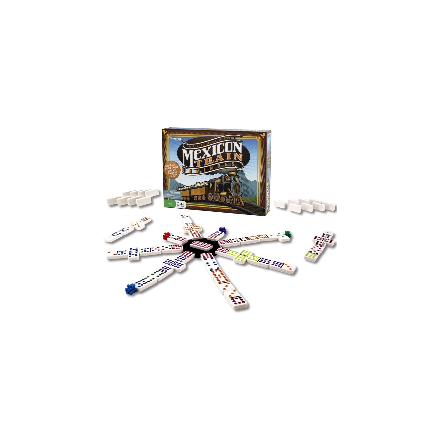 Pressman Mexican Train Dominos
