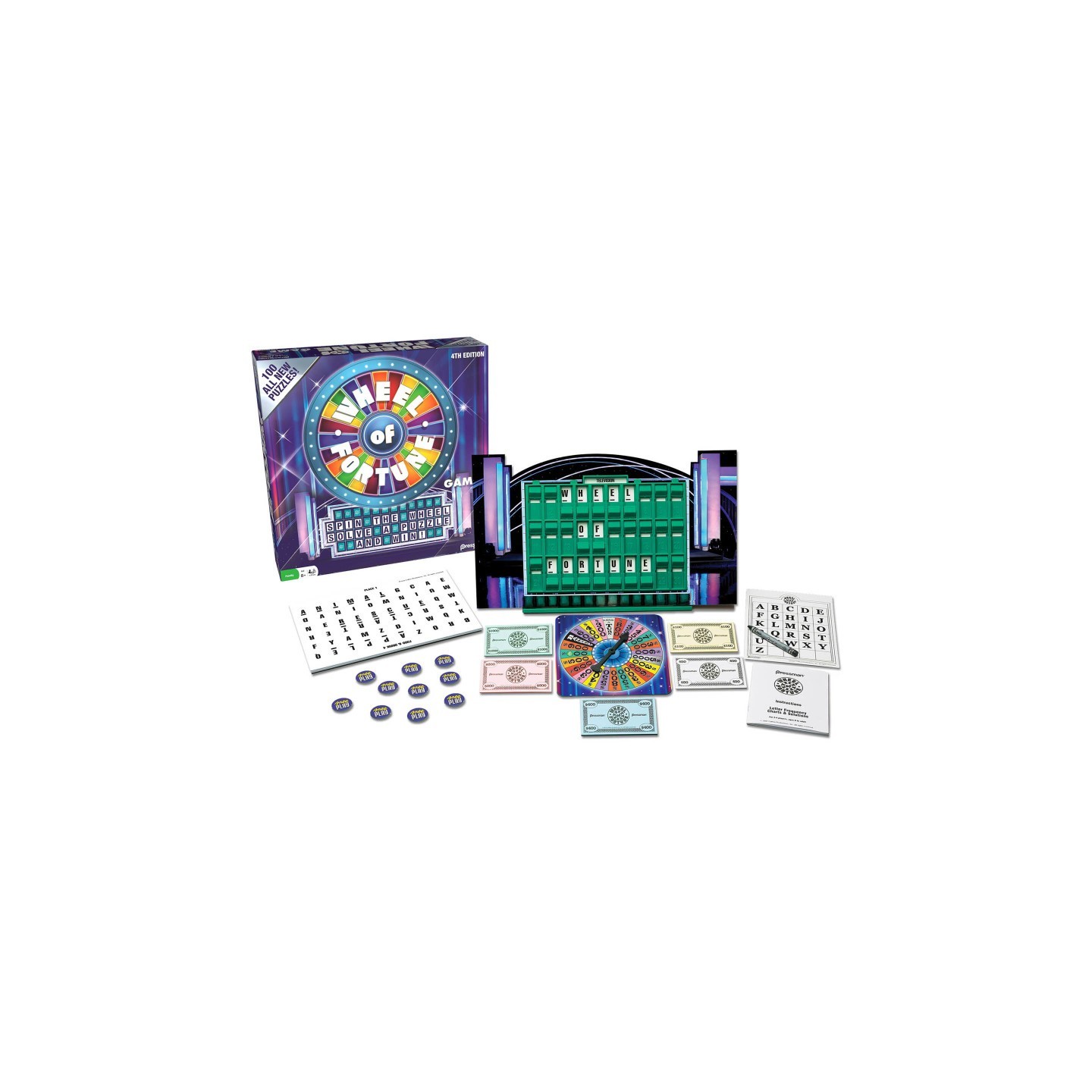 Pressman Wheel of Fortune Game