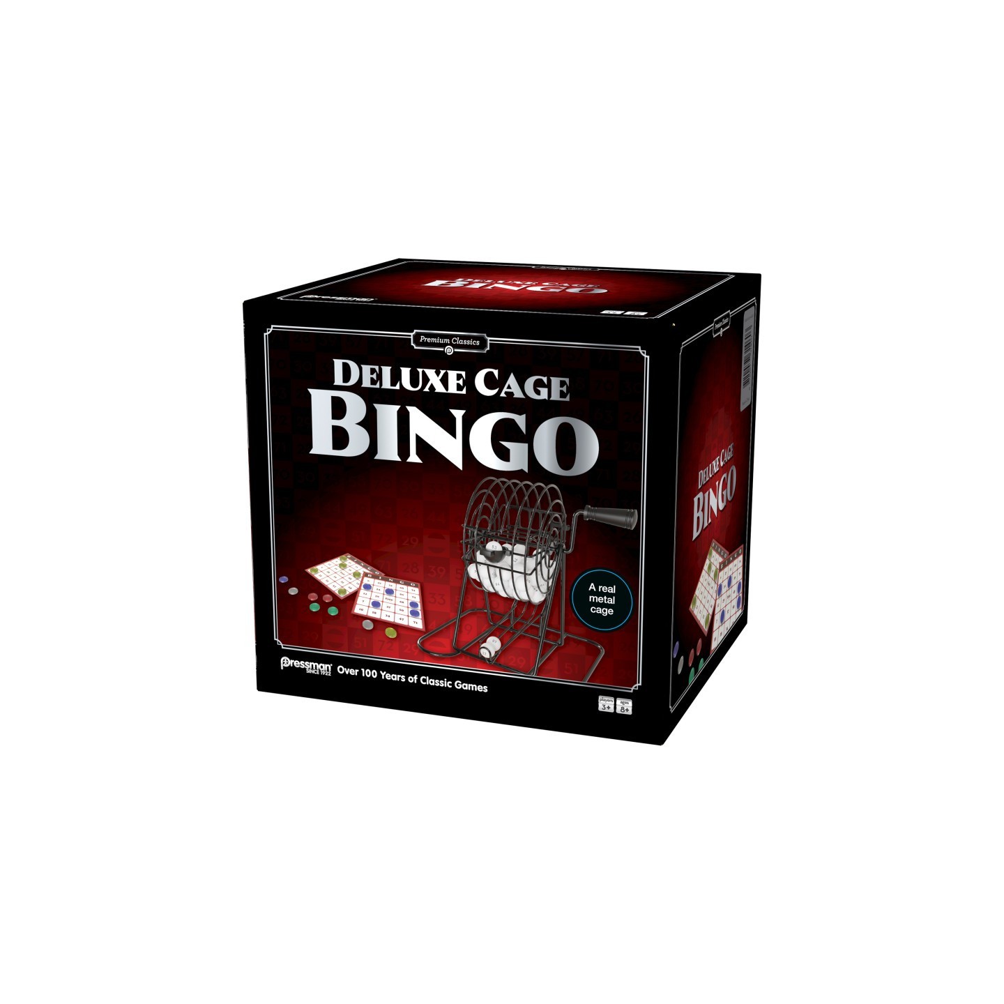 Pressman Premium Classics: Deluxe Cage Bingo