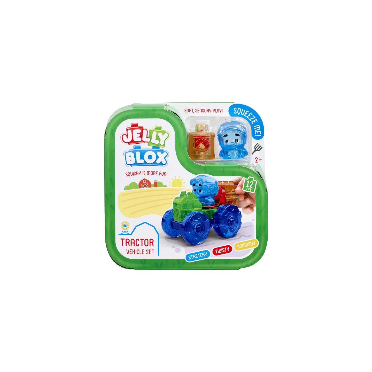 Goliath Jelly Blox Tractor Set, 12 Pieces
