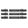 Prismacolor® Premier® Double-Ended Colorless Blender Marker, Fine & Chisel Tip, 1 Count, Pack of 3