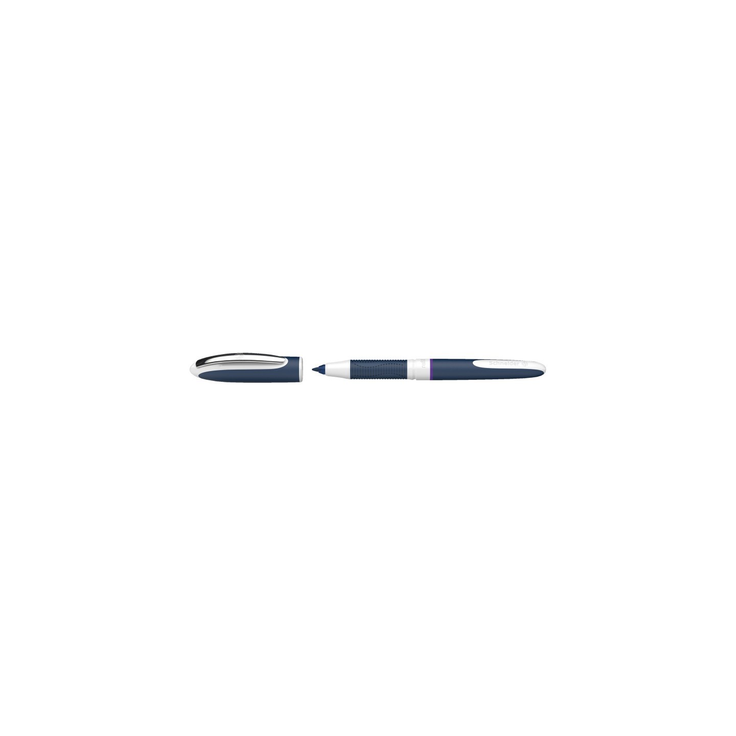 Schneider® One Change Rollerball Pen, Refillable, 0.6 mm, Violet Ink, Single Pen