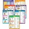 Poster Pals® Three-Tense Verb Poster Set, French, Set of 7