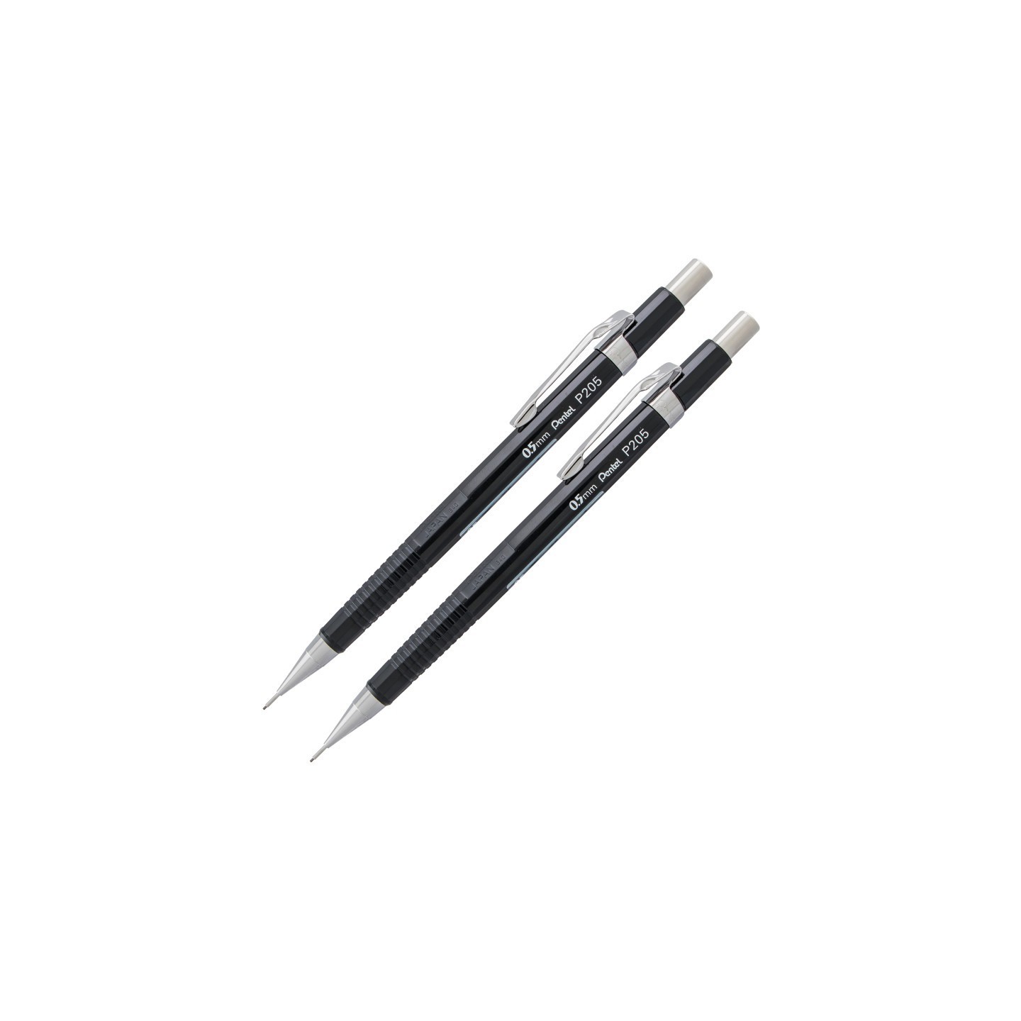 Pentel® Sharp Mechanical Pencil (0.5mm), Black Barrel, Pack of 2