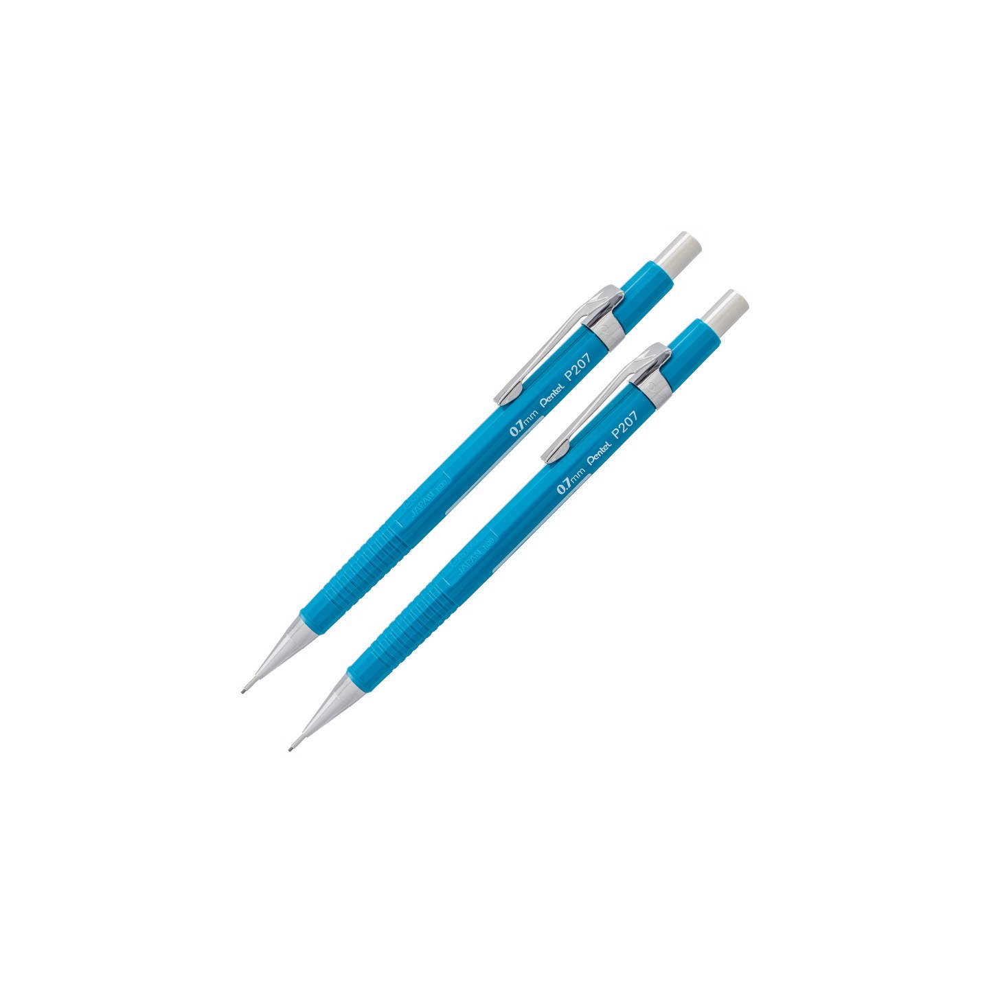 Pentel® Sharp Mechanical Pencil (0.7mm), Blue Barrel, Pack of 2
