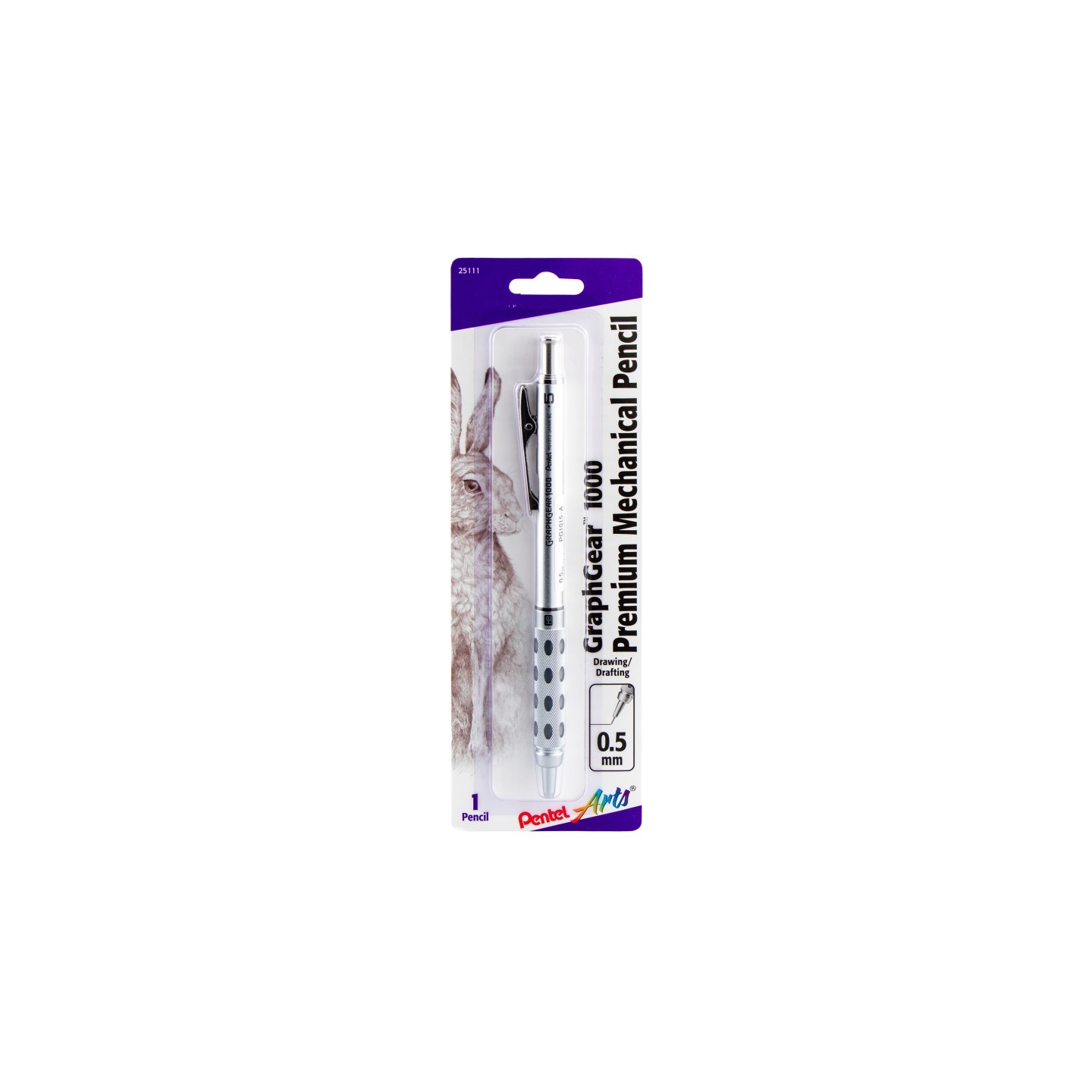 Pentel Arts GraphGear 1000 Expert Mechanical Drafting Pencil (0.5mm)