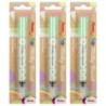 Pentel Arts Milky Brush Pen, Pastel Green Ink, Pack of 3