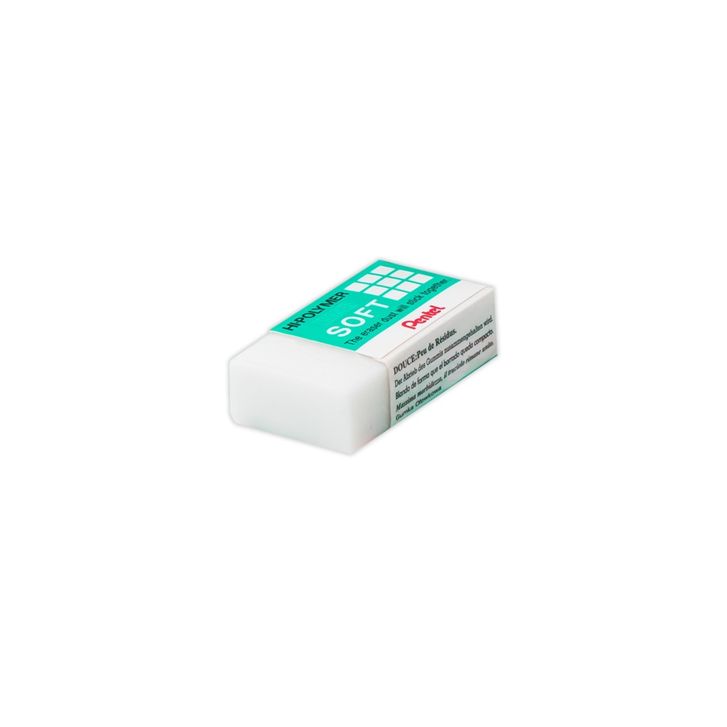 Pentel Arts Hi-Polymer Eraser, Soft, 1 Count