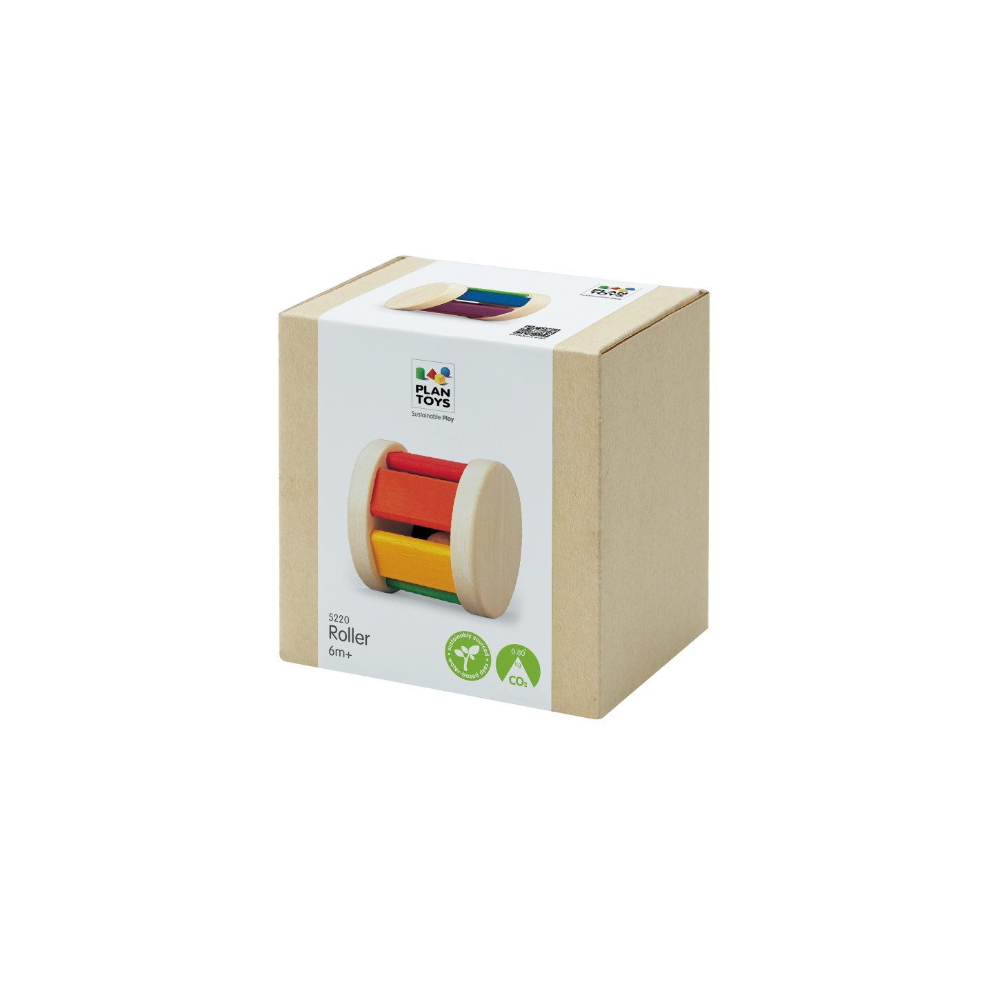 PlanToys Classic Roller Wooden Baby Toy