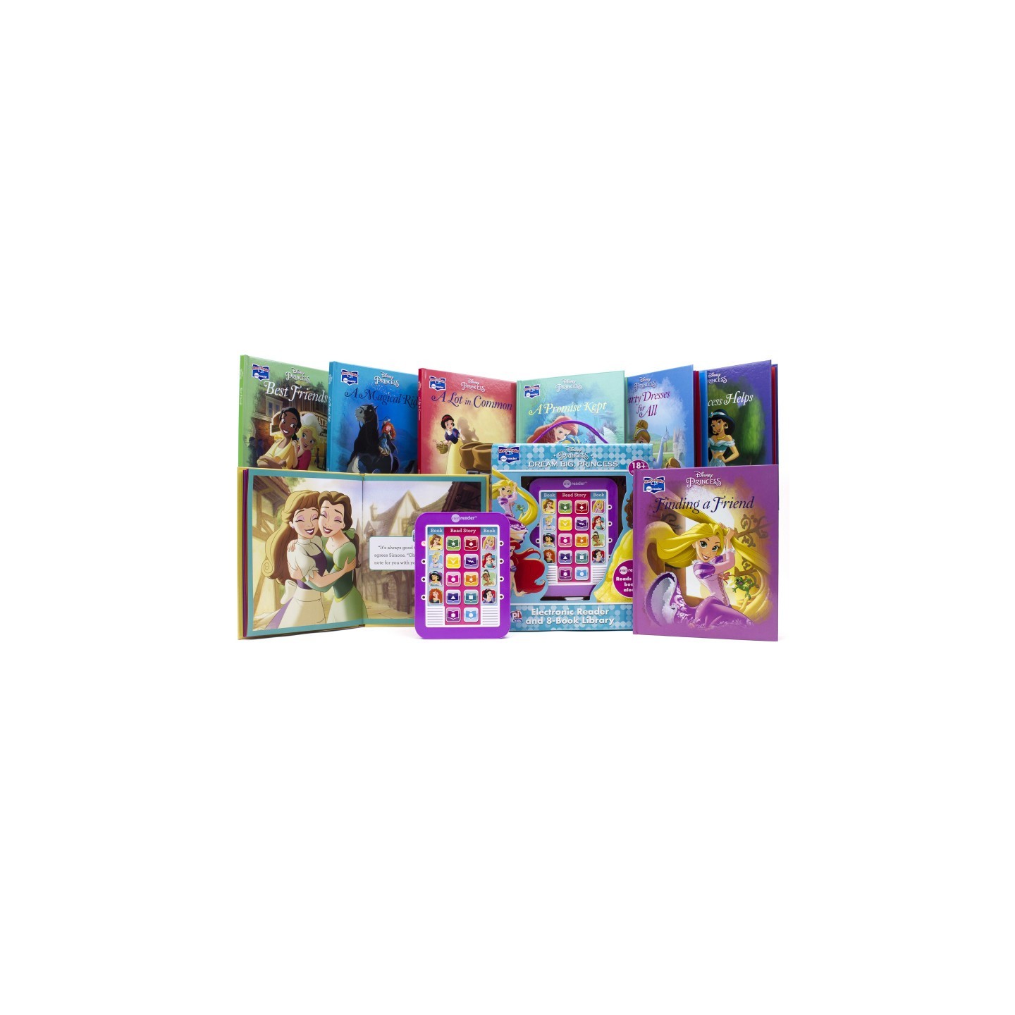 PI Kids Me Reader™ Box Set, Disney Princess: Dream Big, Princess, 8 Books