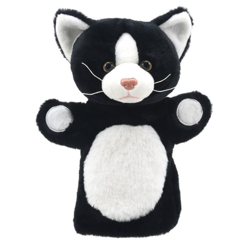 The Puppet Company Puppet Buddies, Cat, Black & White