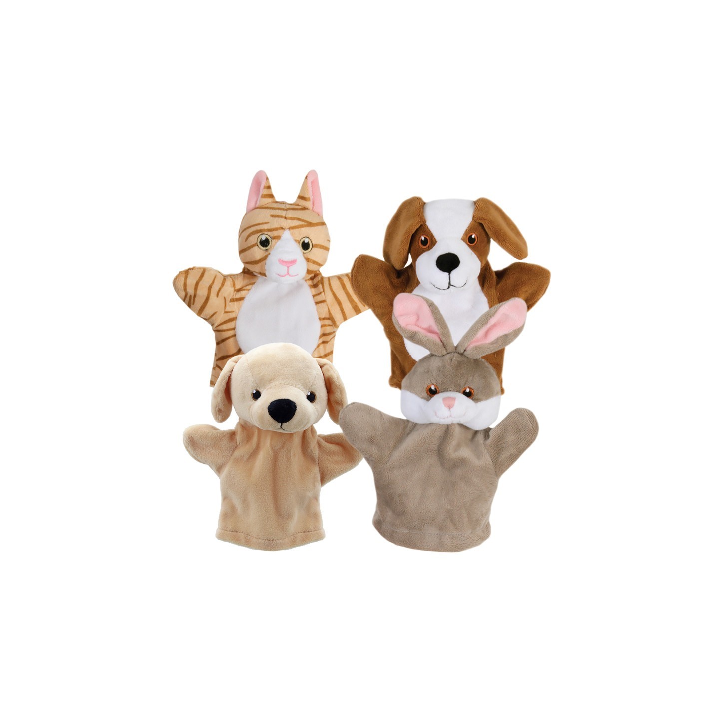 The Puppet Company My First Puppets: Pets, Set of 4