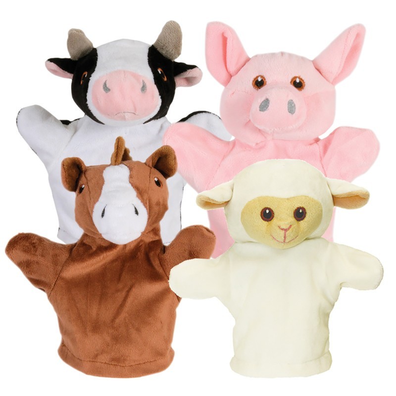 The Puppet Company My First Puppets: Farm, Set of 4